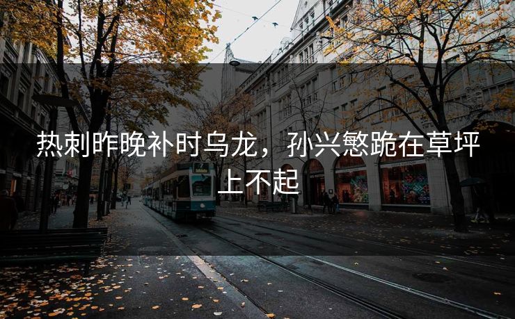 热刺昨晚补时乌龙，孙兴慜跪在草坪上不起